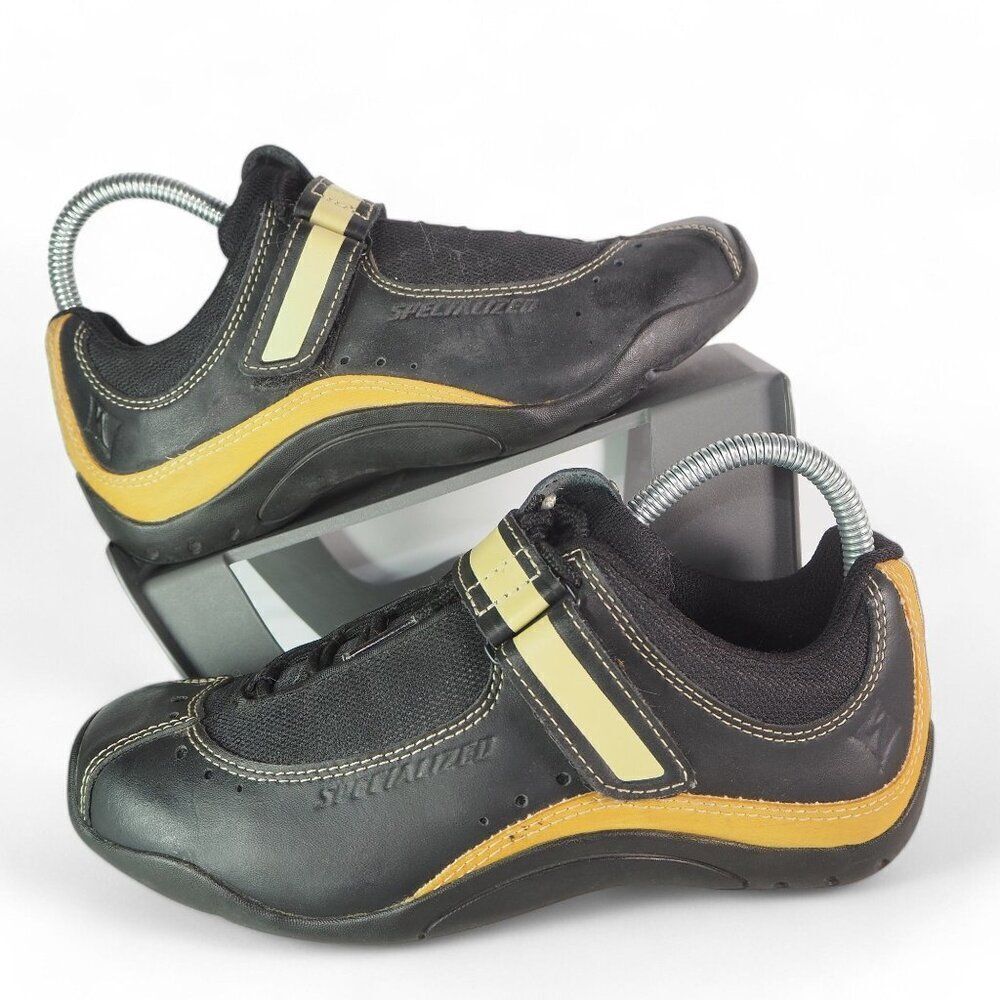 Specialized Sonoma Mountain Biking Cycling Shoes Black/Tan 6125-1138 Women's 7.5